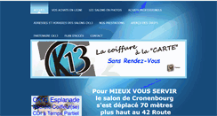 Desktop Screenshot of lacoiffureck13.com